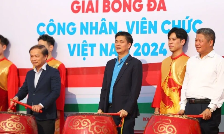 16 đội bóng vào chung kết Giải bóng đá công nhân, viên chức Việt Nam 2024