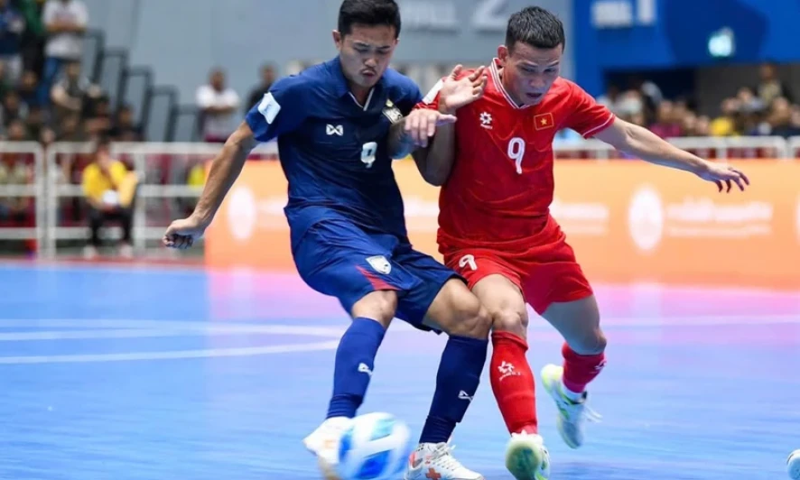 Đội tuyển futsal Việt Nam giành chiến thắng nghẹt thở 3-2 trước Thái Lan