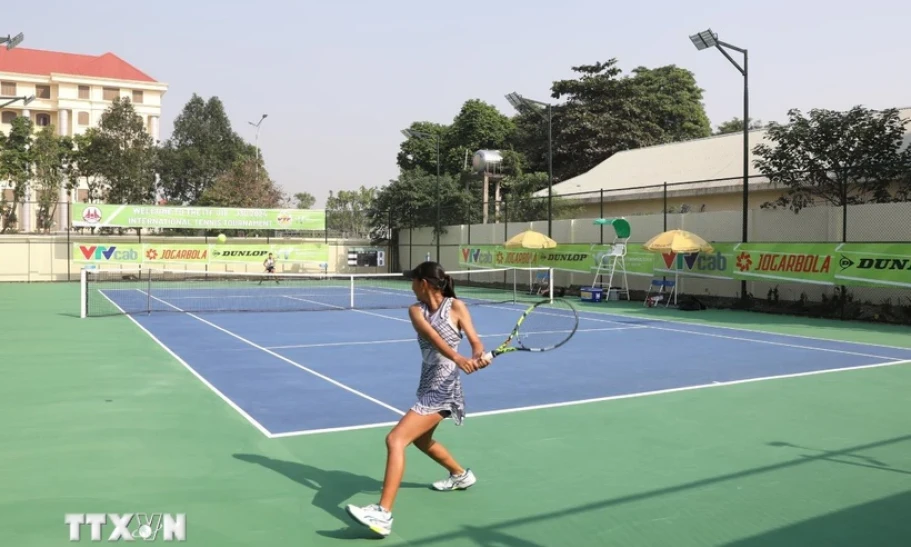 Gần 200 tay vợt tranh tài ở Giải quần vợt quốc tế ITF U18-J30