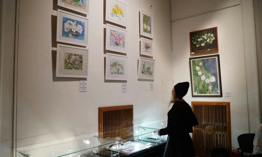 Vietnamese artist joins diplomatic art exhibition in Moscow