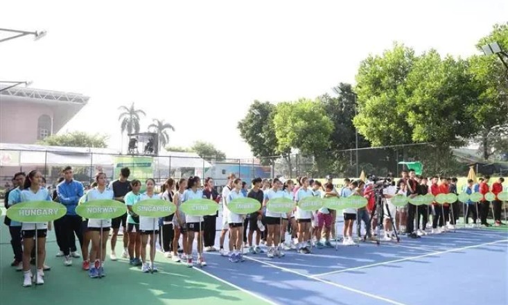 Nearly 200 young tennis players compete at ITF U18-J30 2024