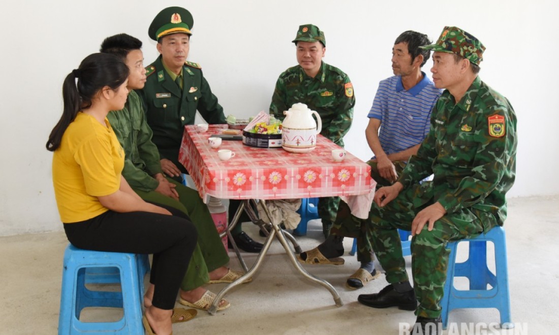 Đồn Biên phòng Pò Mã xây dựng tình đoàn kết quân, dân