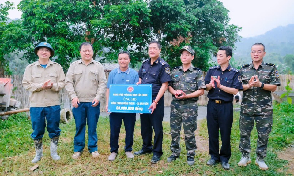 Đảng bộ Cục Hải quan tỉnh: Xây dựng mô hình "Dân vận khéo" hướng về cơ sở