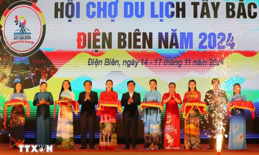 Khai mạc Hội chợ Du lịch Tây Bắc-Điện Biên năm 2024