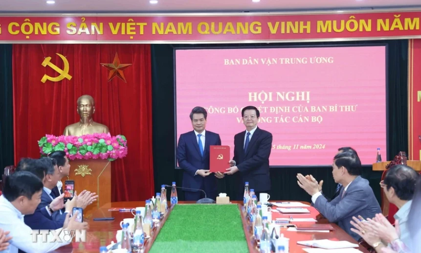 Ông Nguyễn Quang Đức giữ chức Phó Trưởng Ban Dân vận Trung ương