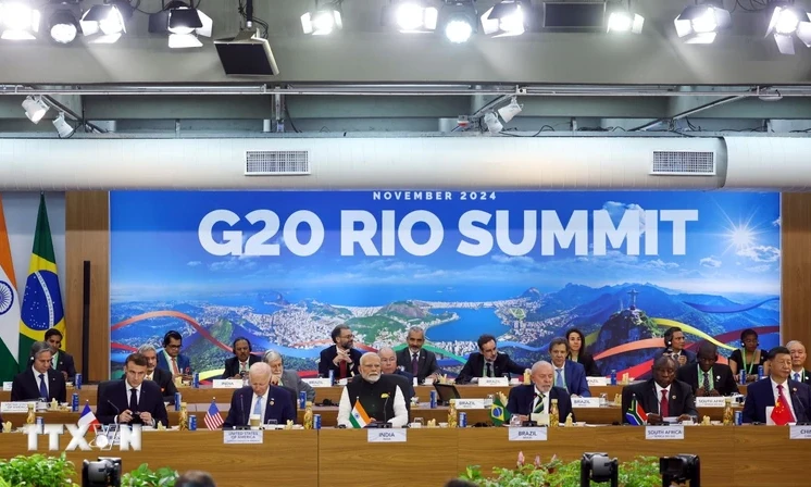 Brazil chuyển giao chức Chủ tịch luân phiên G20 cho Nam Phi