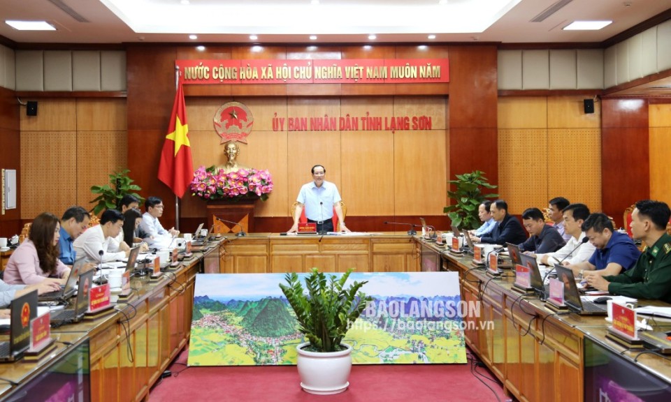 Strengthening Coordination in Preparation for the Vietnam-China International Trade and Tourism Expo (Lang Son 2024)