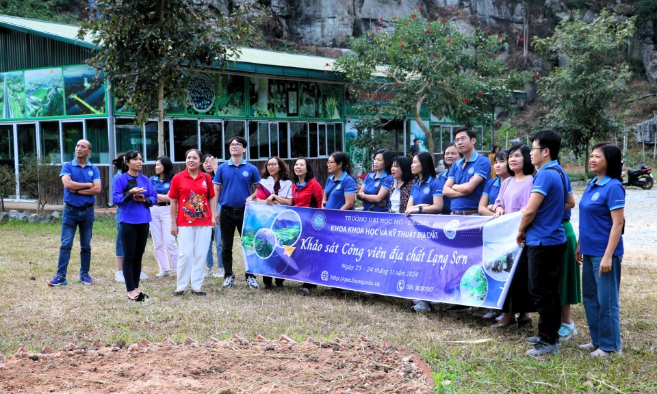 Khảo sát, đánh giá tiềm năng xây dựng tuyến thực hành trong vùng Công viên địa chất Lạng Sơn cho sinh