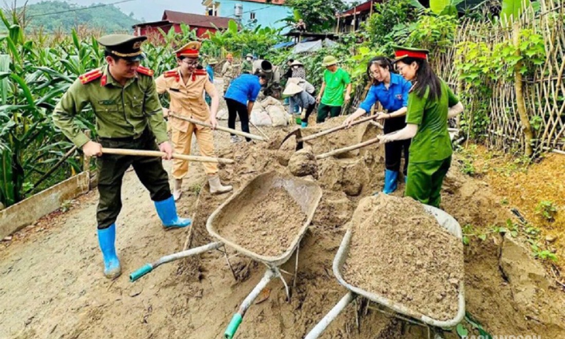 “Ngày cuối tuần cùng dân” góp phần  xây dựng nông thôn mới ở Bắc Sơn