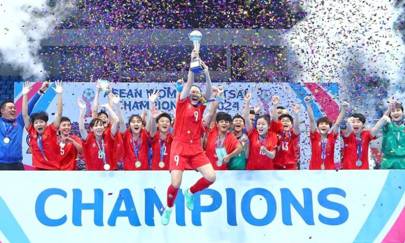 Tuyển nữ futsal Việt Nam: Từ vô địch Đông Nam Á đến giấc mơ World Cup