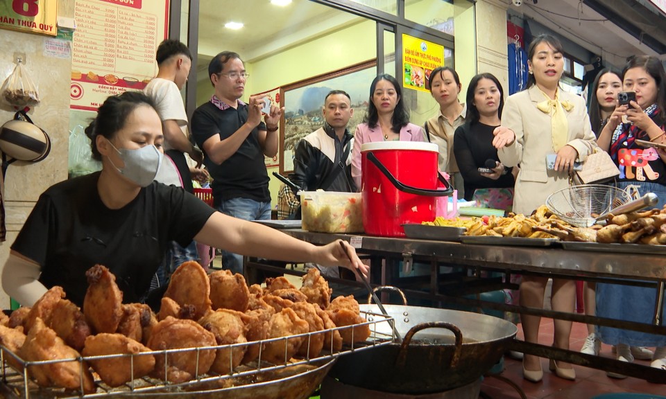 Khảo sát, xây dựng sản phẩm du lịch ẩm thực Lạng Sơn   