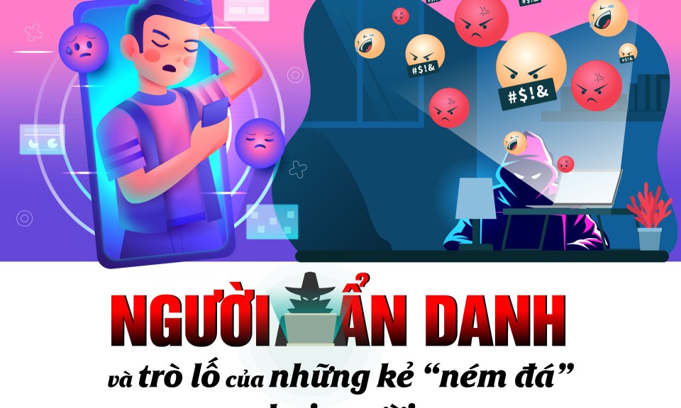 Người ẩn danh và trò lố của những kẻ “ném đá” hại người - Bài 2: Lợi dụng ẩn danh “ném đá” hại người