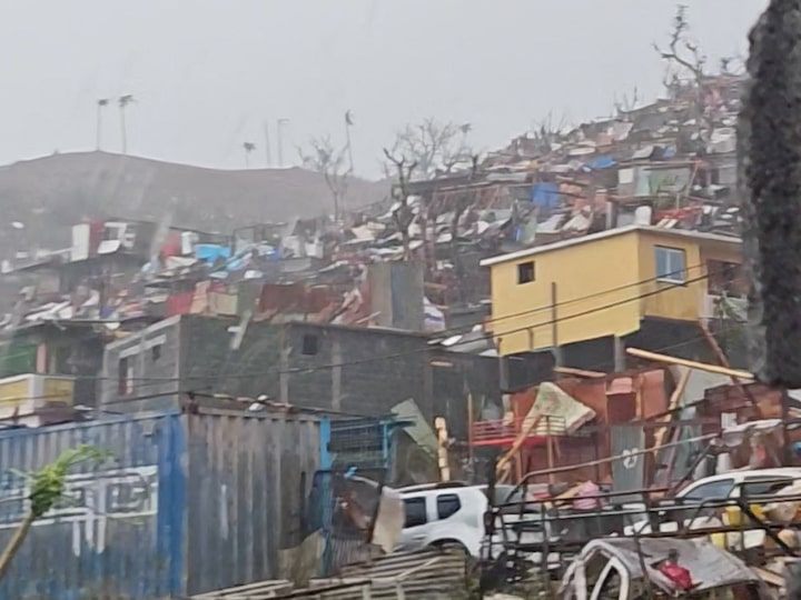 Thiệt hại do bão Chido gây ra tại quần đảo Mayotte. (Ảnh: Reuters)