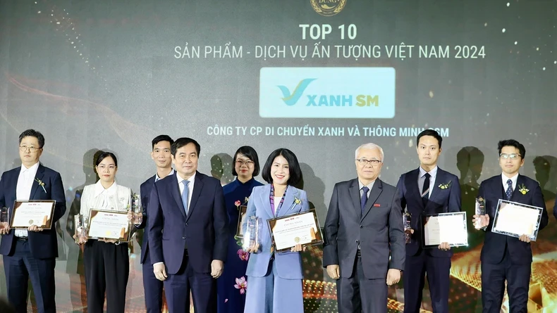 Các sản phẩm, dịch vụ được vinh danh.