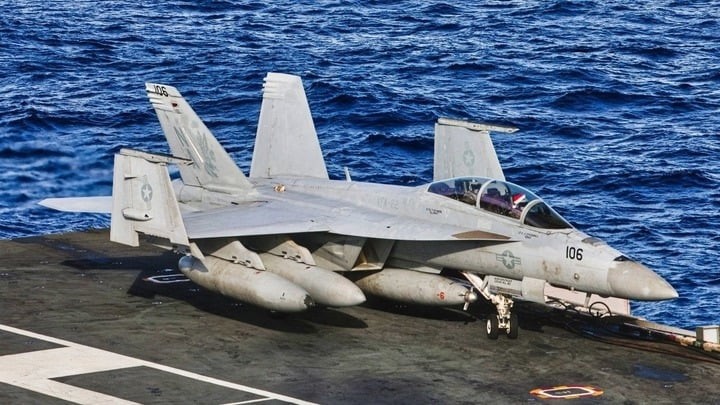 F/A-18 Super Hornet. 