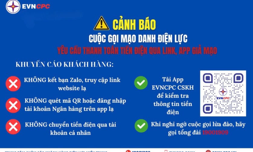 Nhiều người bị rút sạch tiền trong tài khoản do cài app điện lực giả