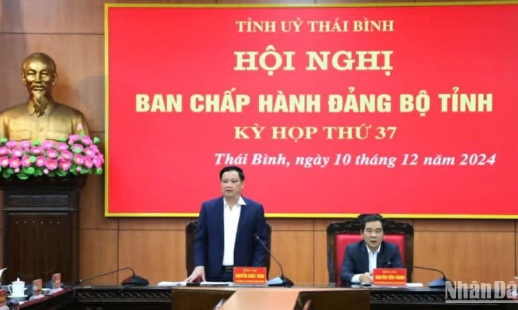 Tinh gọn bộ máy ở Thái Bình, nhiều cơ quan sẽ hoàn thành Đề án hợp nhất trước ngày 17/12/2024