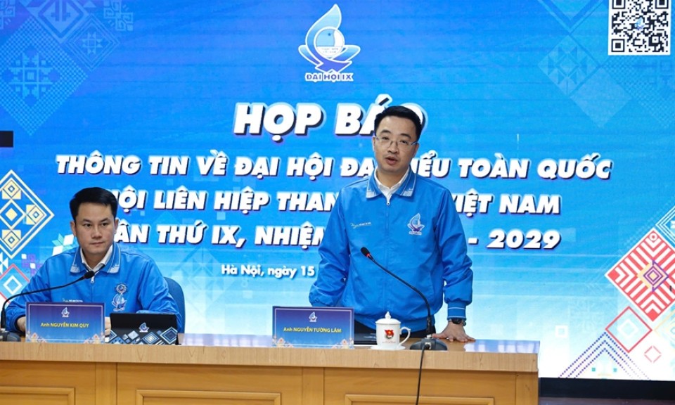 Đại hội đại biểu toàn quốc Hội Liên hiệp Thanh niên Việt Nam lần thứ IX diễn ra ngày 17 và 18-12