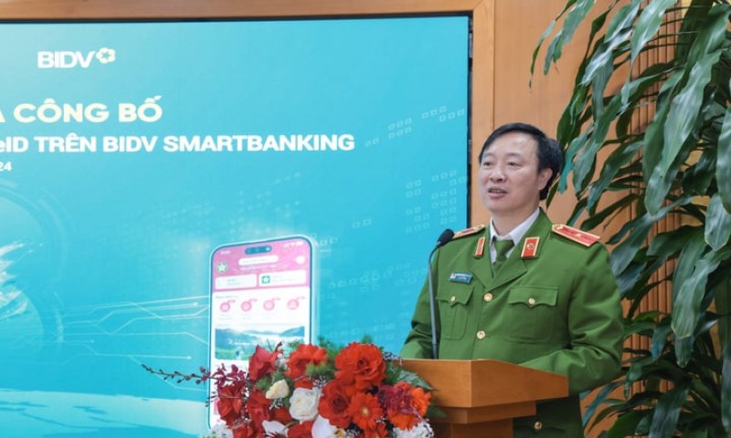 BIDV triển khai dịch vụ xác thực khách hàng điện tử qua VNeID trên SmartBanking