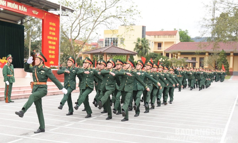 Lực lượng vũ trang tỉnh phát huy truyền thống 80 năm Quân đội nhân dân Việt Nam anh hùng