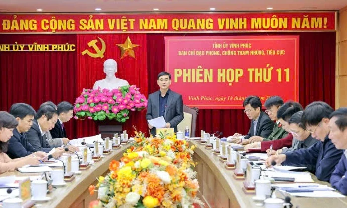 Vĩnh Phúc thi hành kỷ luật 16 tổ chức đảng, 344 đảng viên trong năm 2024