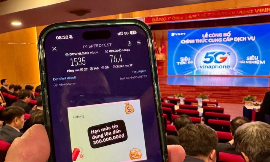 Vinaphone launches fastest 5G service in Vietnam