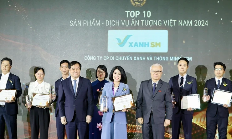 Công bố và Vinh danh Top 10 Sản phẩm-Dịch vụ Ấn tượng và Top 50 Sản phẩm-Dịch vụ Tin Dùng Việt Nam 2024