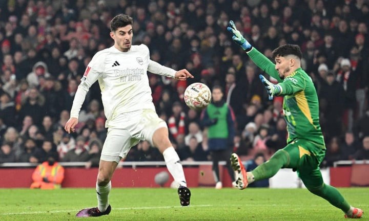 Kai Havertz gây thất vọng. (Ảnh: Getty Images)