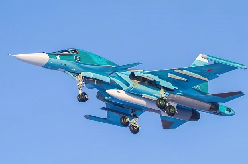 Nga được cho là đã sử dụng máy bay Su-34 phóng tên lửa Kinzhal từ năm 2023. Ảnh: Getty Images