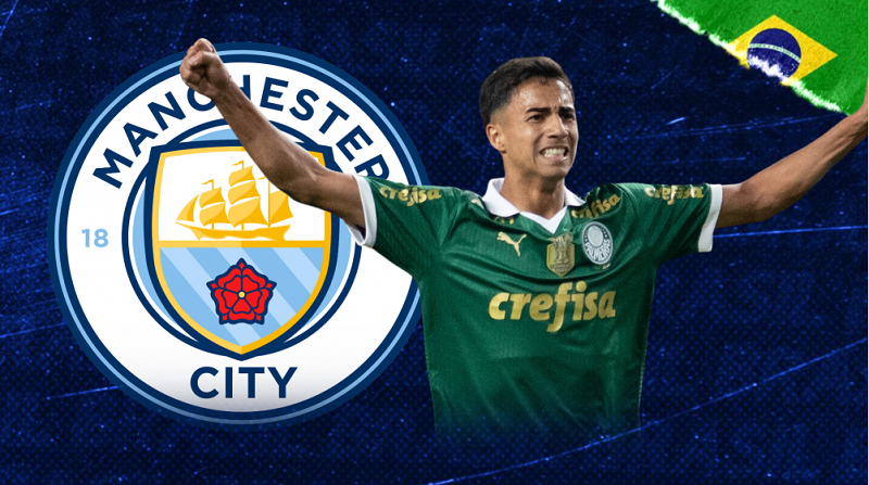 Vitor Reis gia nhập Man City với mức phí 40 triệu euro. Ảnh: thethaovanhoa.vn