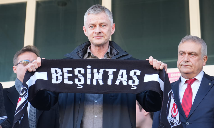 Solskjaer dẫn dắt Besiktas sau 4 năm rời Man Utd. Ảnh: Getty 