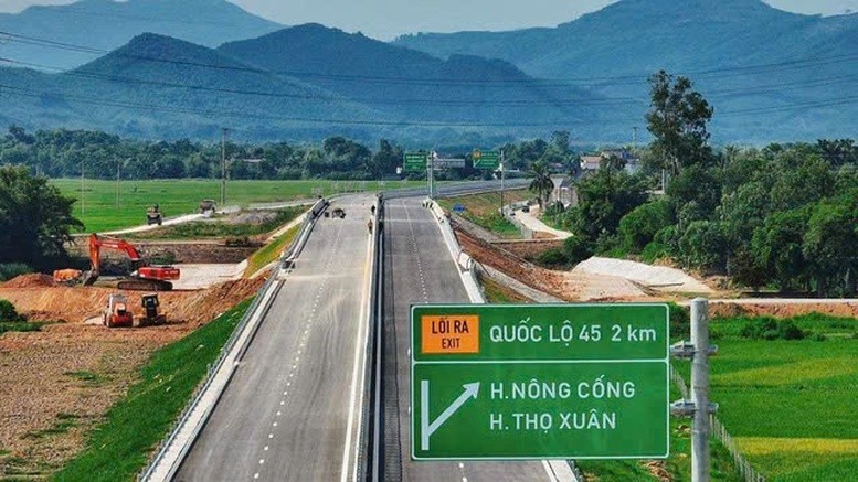 Cao tốc Nghi Sơn - Diễn Châu - Ảnh: Báo GT