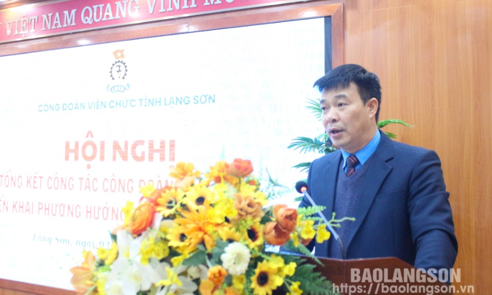 Công đoàn Viên chức tỉnh triển khai nhiệm vụ năm 2025