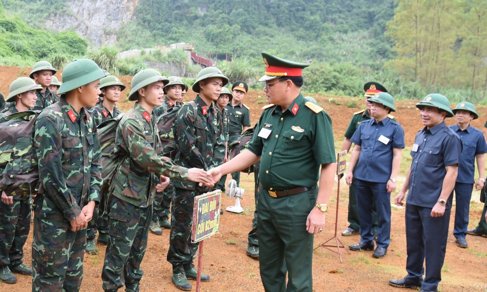 Văn Lãng xây dựng khu vực phòng thủ vững chắc