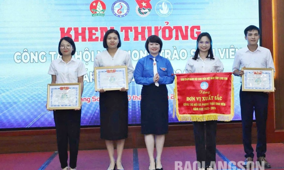 Hội Sinh viên Trường Cao đẳng Sư phạm Lạng Sơn: "Ngọn cờ " tiên phong trong phong trào sinh viên