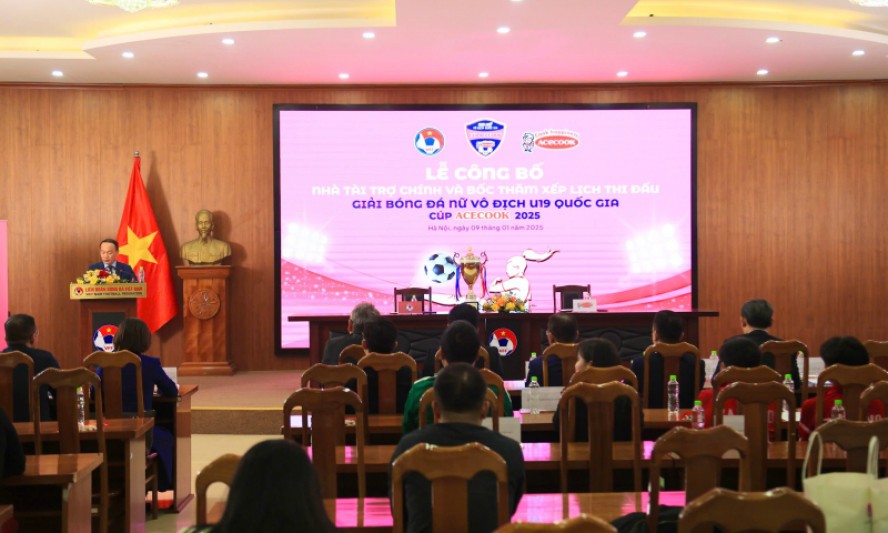 Bốc thăm giải Bóng đá nữ Vô địch U19 Quốc gia 2025