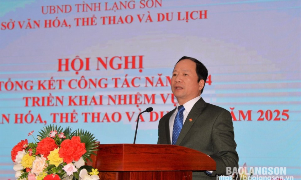 Ngành văn hoá, thể thao và du lịch tỉnh triển khai nhiệm vụ năm 2025