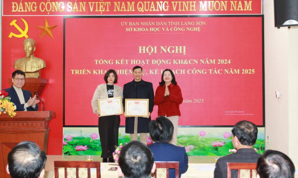  Tổng kết hoạt động khoa học và công nghệ năm 2024