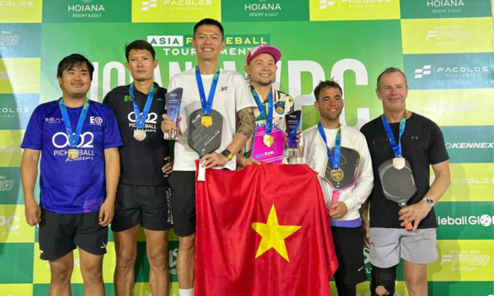 Nguyễn Anh Thắng giành 2 Huy chương vàng Pickleball tại WPC Finals 2025 