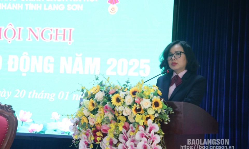 Hội nghị người lao động Chi nhánh Ngân hàng Chính sách xã hội tỉnh năm 2025