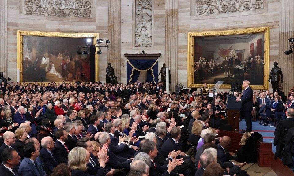 Toàn cảnh lễ nhậm chức Tổng thống Mỹ của ông Donald Trump