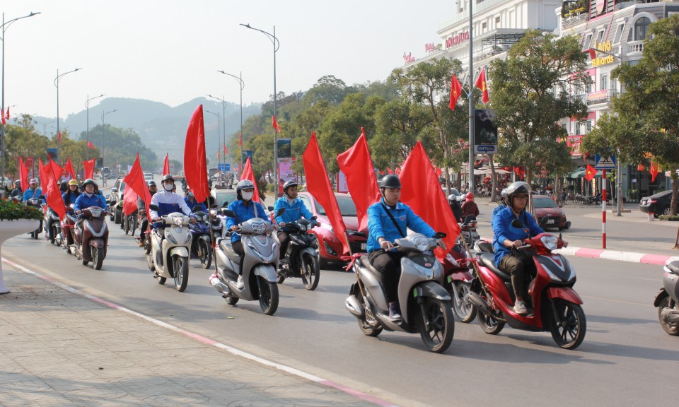 Hơn 450 đoàn viên, thanh niên ra quân triển khai các hoạt động trước Tết Nguyên đán Ất Tỵ 2025