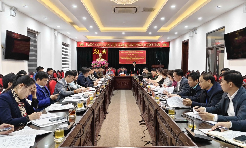 Hữu Lũng: Tổng kết hoạt động Ban Chỉ đạo thực hiện công tác bồi thường, giải phóng mặt bằng năm 2024