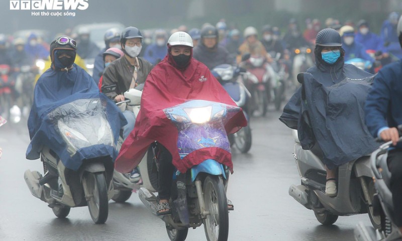 Dự báo thời tiết mùng 4 Tết: Hà Nội có mưa phùn, nhiệt độ cao nhất 25°C