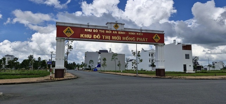 Khu đô thị mới An Bình ở phường An Bình, quận Ninh Kiều, thành phố Cần Thơ.