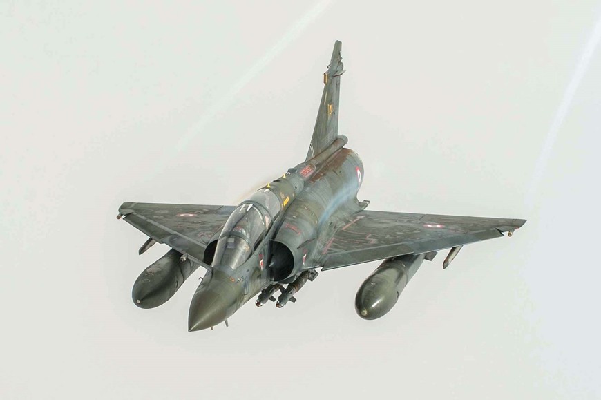  Máy bay chiến đấu Mirage 2000-5 của Không quân Pháp. Ảnh: Thedefensepost