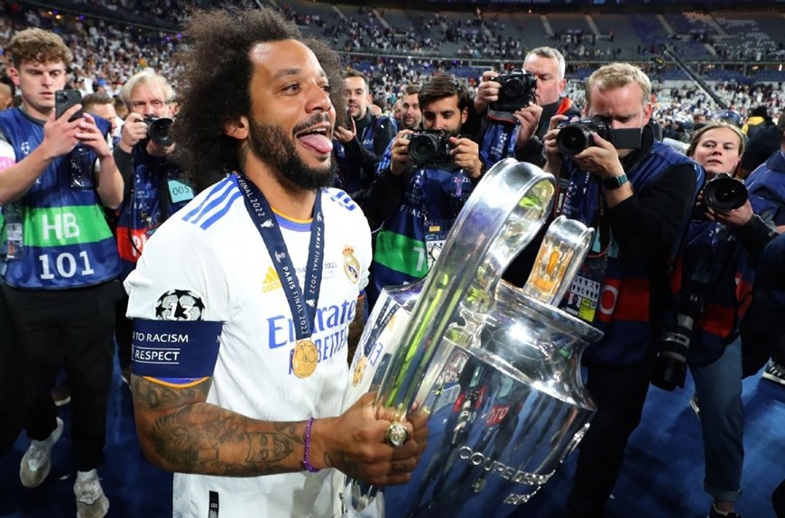 Marcelo giành nhiều danh hiệu cao quý trong màu áo Real Madrid. Ảnh: ESPN