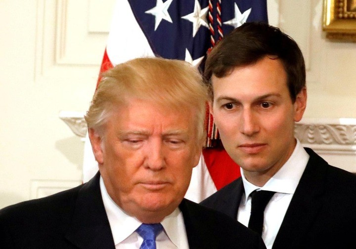 Ông Donald Trump và Jared Kushner. 