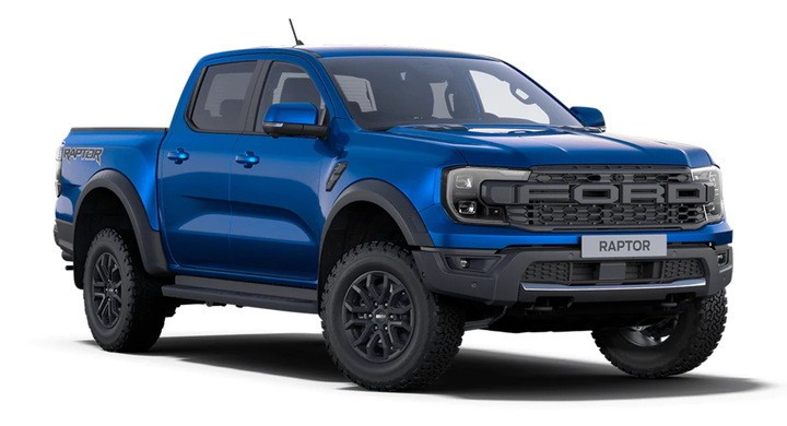 Ford Ranger Raptor là phiên bản cao cấp và mạnh mẽ. (Ảnh: Ford Quảng Ngãi)