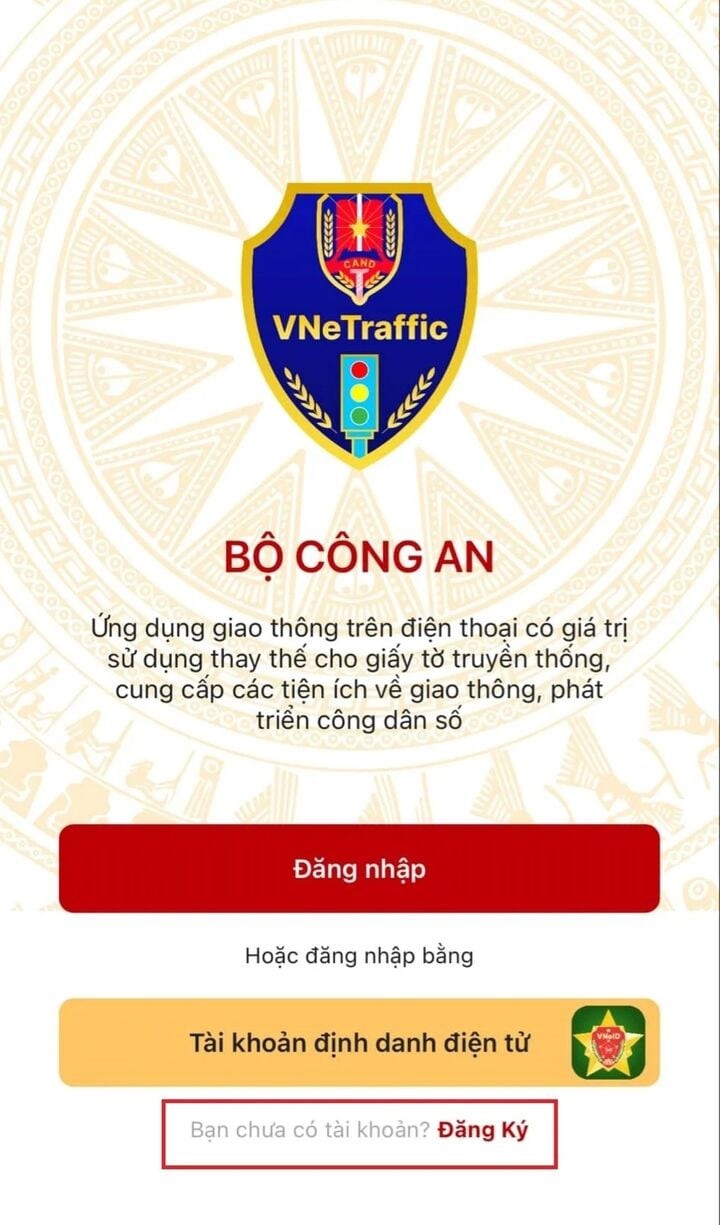 Tra cứu phạt nguội qua VneTraffic.